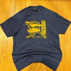 Vintage Screen Stars Best Made in USA 1990 Alaska Event Tee L